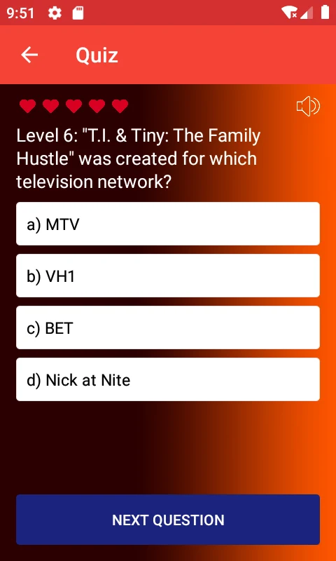 R&B and Hip Hop Quiz Game screenshot