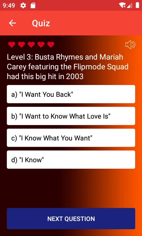 R&B and Hip Hop Quiz Game screenshot