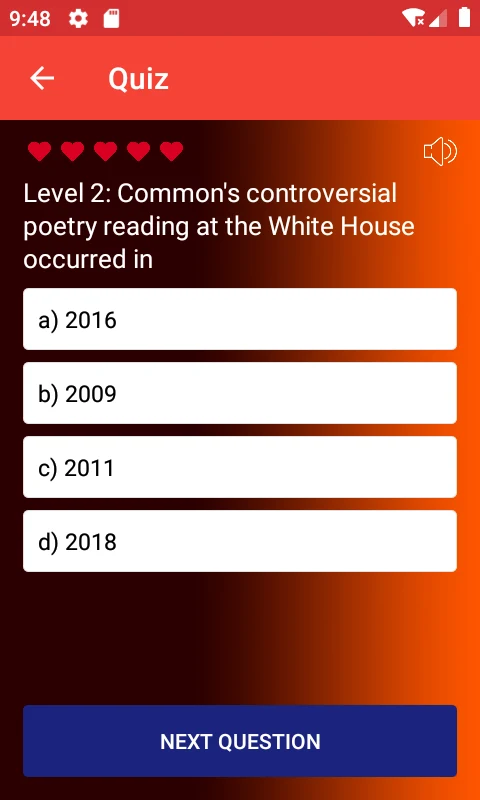 R&B and Hip Hop Quiz Game screenshot